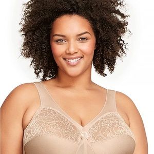 Glamorise Women's Plus Size MagicLift Original Support Bra, 42G